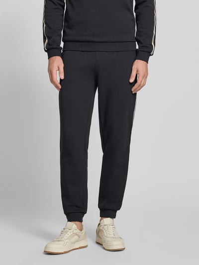 EA7 Emporio Armani Sweatpants aus Baumwoll-Mix Black 4