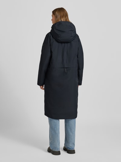 PEAK PERFORMANCE Regular Fit Funktionsmantel mit Label-Detail Modell 'TREELINE DOWN' Black 5