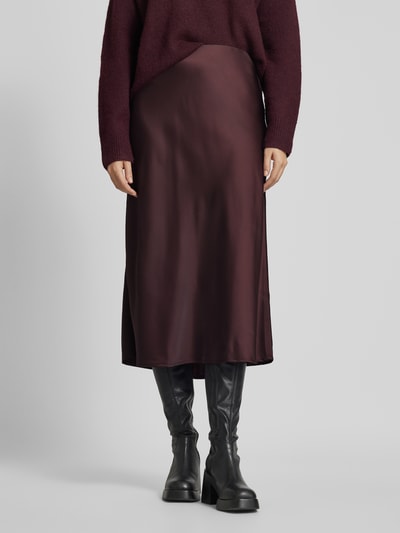 YAS Midirok met elastische band, model 'PELLA' Bordeaux - 4