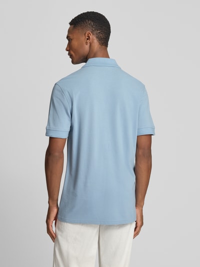 BOSS Orange Koszulka polo o kroju regular fit z czystej bawełny model 'PRIME' Turkusowy 5