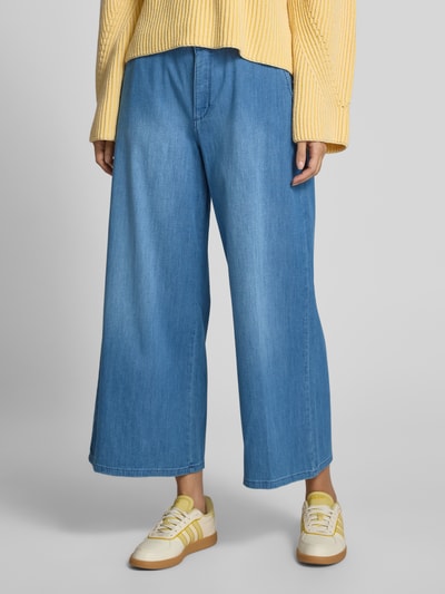 MAC Jeansy o skróconym kroju model ‘Harly’ Niebieski 4