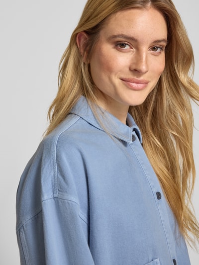 Jake*s Casual Jacke mit Knopfleiste Bleu 3