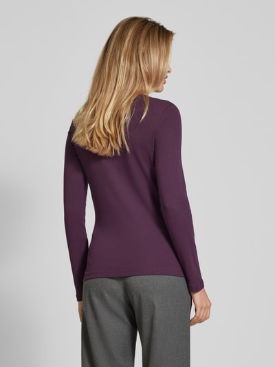 Christian Berg Woman Longsleeve mit Rundhalsausschnitt Lila 5