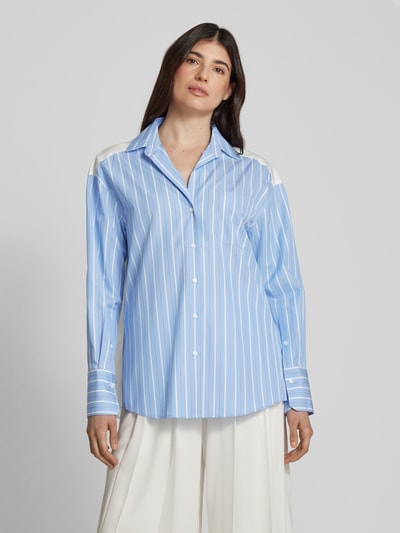 Weekend Max Mara Overhemdblouse met knoopsluiting, model 'NADAR' Lichtblauw - 4