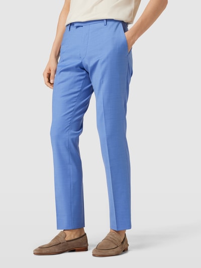 JOOP! Collection Chino met Franse steekzakken Koningsblauw - 4