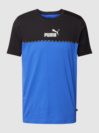 PUMA PERFORMANCE T-Shirt mit Label-Details Blau 2