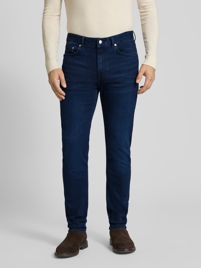 Tommy Hilfiger Slim fit jeans van katoenmix, model 'BLEECKER' Donkerblauw - 4