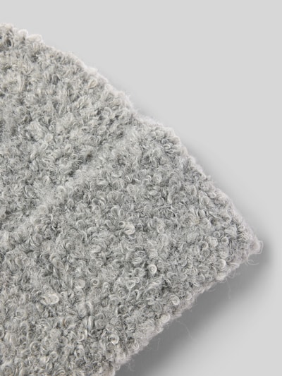 Tom Tailor Beanie aus Bouclé-Strick Mittelgrau 2