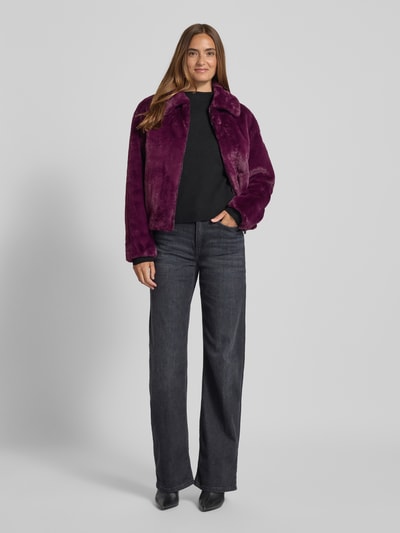 Frieda & Freddies Jacke aus Kunstfell Modell 'XAVI' Lila 1