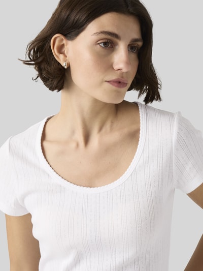 Levi's® t-shirt o kroju regular fit z czystej bawełny Biały 3