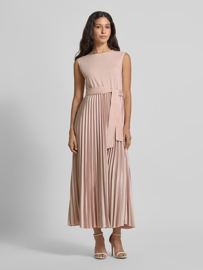 Weekend Max Mara Ausgestelltes Midikleid mit Lyocell-Viskose-Anteil Modell 'SAMUELE' Hellrosa 4