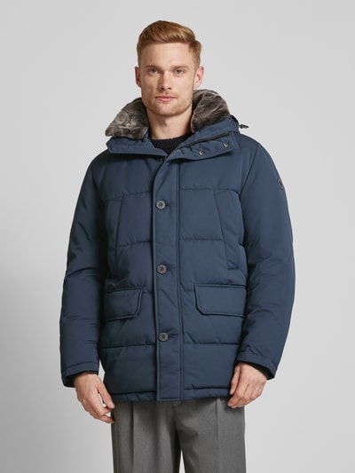 Strellson Steppjacke mit Kapuze Marine 4