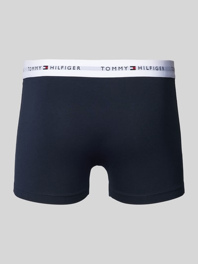 Tommy Hilfiger Trunks mit Logo-Stitching im 3er-Pack Marine 3