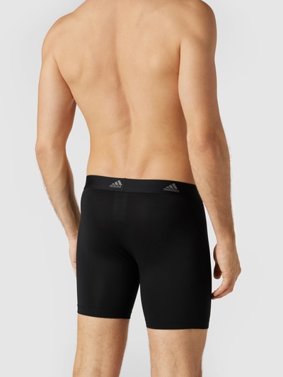 ADIDAS SPORTSWEAR Boxershort met logo in band in een set van 3 stuks Zwart - 4