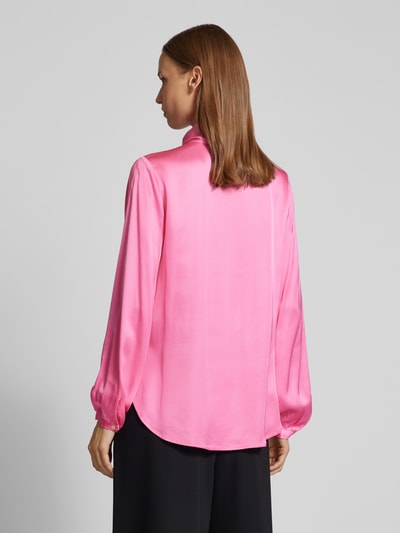 Emily Van den Bergh Regular Fit Bluse mit Schleifen-Detail Pink 5