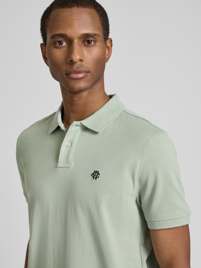 MCNEAL Regular Fit Poloshirt mit Knopfleiste und Label-Stitching Lind 3