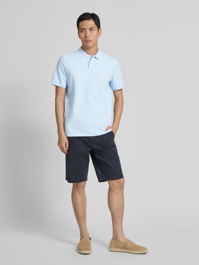 Marc O'Polo Regular Fit  Poloshirt aus reiner Baumwolle Bleu 1
