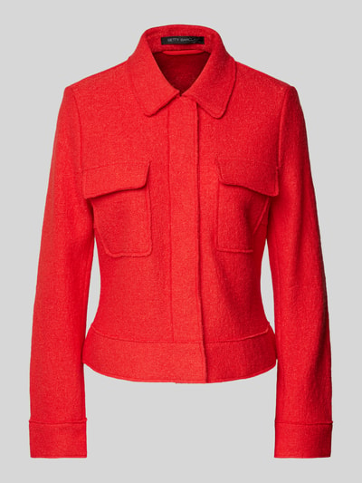 Betty Barclay Blazer mit Brustpattentaschen Rot 2