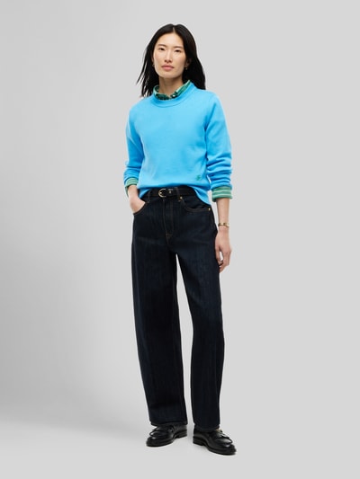 Tommy Hilfiger sweter z czystej bawełny w kroju regular fit Lodowy błękitny 1