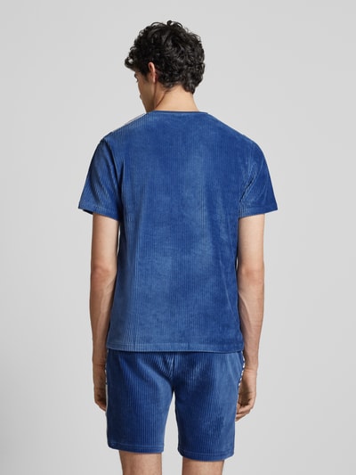 Ellesse T-Shirt mit Strukturmuster Modell 'MADORI' Blau 5