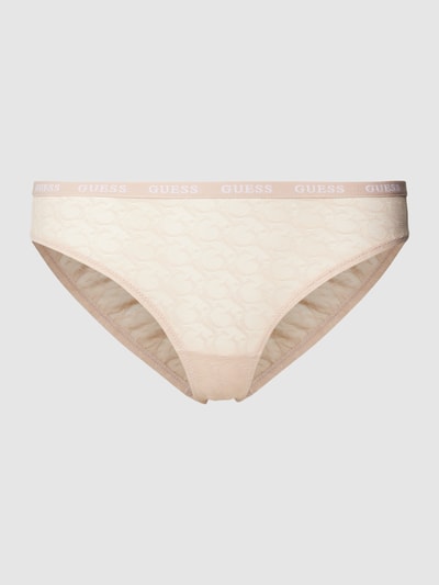 Guess Slip im semitransparentem Design Modell 'EDYTHA' Beige 1