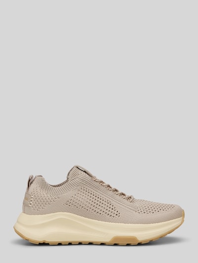 Productfoto, Sneaker met Logo Detail Modell 'LIV' van Marc O'Polo, look: effen, logo-applicatie, punt van de schoen afgerond, plat, vetersluiting