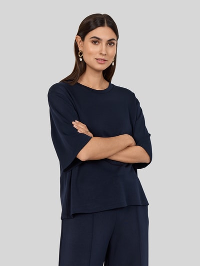 Soyaconcept Sweatshirt mit halblangen Ärmeln Marine 3
