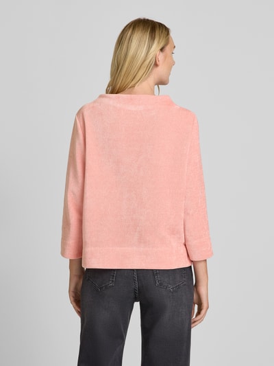 OPUS Sweatshirt mit Stehkragen Modell 'Gelvet' Rose 5