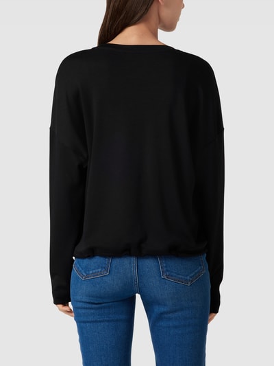 ARMEDANGELS Sweatshirt mit Label-Detail Modell 'Mailaa' Black 5