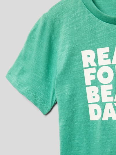 Tom Tailor T-Shirt mit Motiv-Print Grün 2