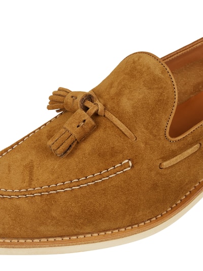 Berwick Loafers aus Leder Beige 2