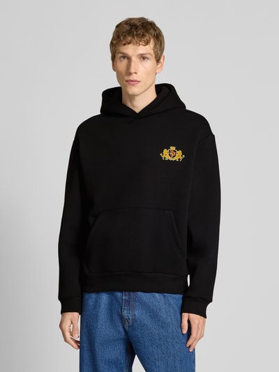 REVIEW Sweatshirt met motiefprint Zwart - 4