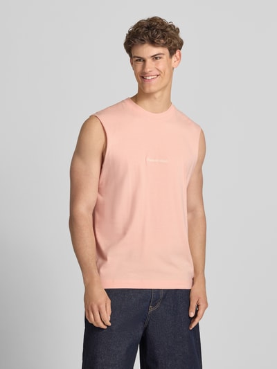 JACK & JONES T-Shirt mit Stitching Apricot 4