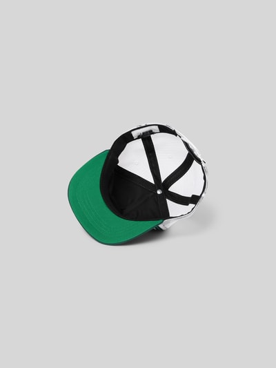 RHUDE Basecap mit Label-Print Dunkelgruen 3