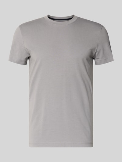 Tom Tailor Slim fit T-shirt van katoenmix
 Middengrijs - 2