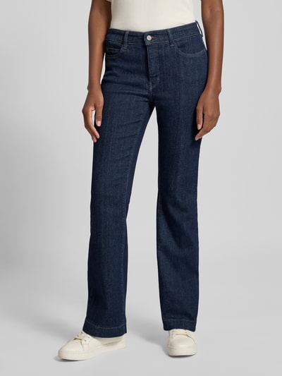 MAC Bootcut Jeans mit Eingrifftaschen Modell 'DREAM BOOT AUTHENTIC' Marine 4
