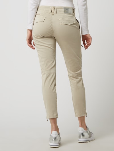 MAC Cargohose in schmaler Passform mit Stretch-Anteil Modell 'Rich' Beige 5