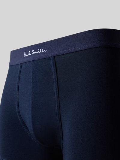 Paul Smith Trunks mit elastischem Logo-Bund im 3er-Pack Marine 2