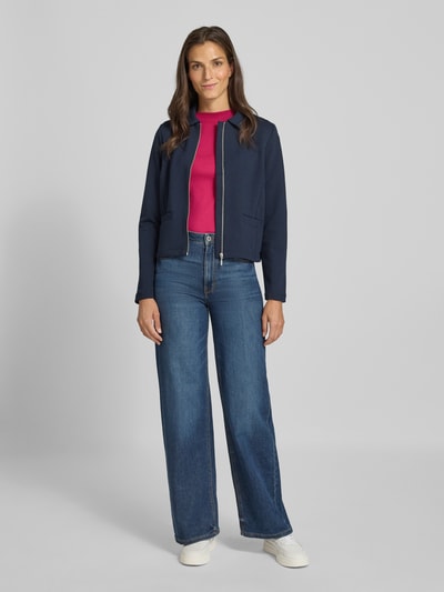 Christian Berg Woman Bluzka z długim rękawem ze stójką Fuksjowy 1