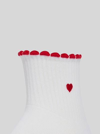 adidas Sportswear Socken mit Herzdetail im 3er-Pack Rot 4