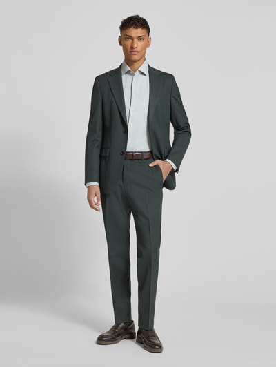 OLYMP Modern Fit Business-Hemd mit Kentkragen Modell 'Global' Gruen 1