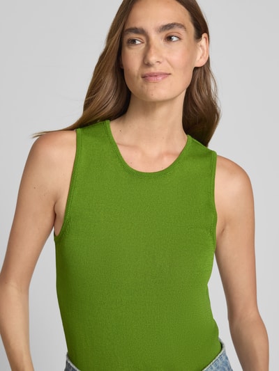 Selected Femme Loose Fit Top aus Viskose-Mix Modell 'MOON' Grass 3