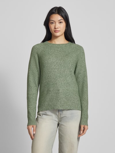 Vero Moda Strickpullover in Melange-Optik Modell 'DOFFY' Schilf 4