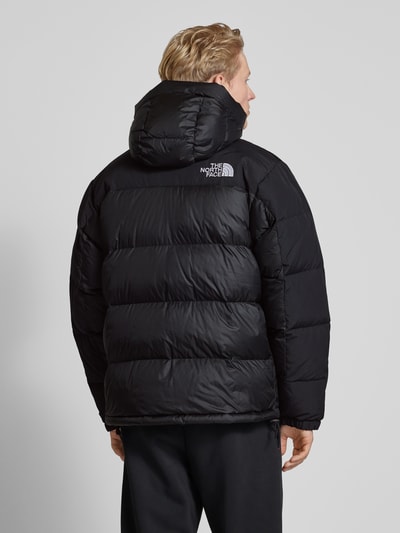 The North Face Gewatteerde parka met labelstitching Zwart - 5