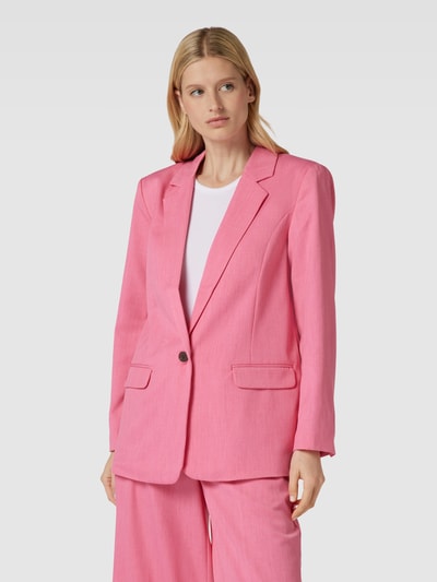 Fransa Blazer mit Knopfverschluss Modell 'Milena' Pink 4