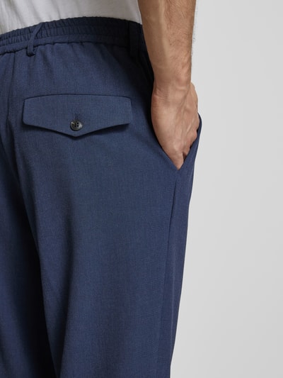 Scotch & Soda Slim Fit Hose mit Knopf- und Reißverschluss Blau 3