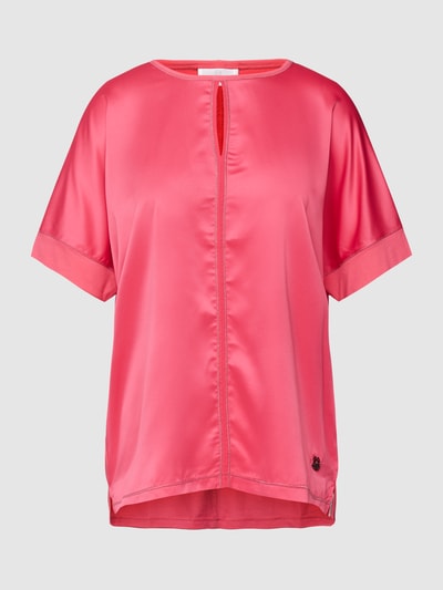 Sportalm Blusenshirt mit Schlüsselloch-Ausschnitt Pink 2