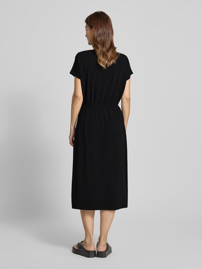 s.Oliver RED LABEL Relaxed fit midi-jurk van katoen met stretch  - 5