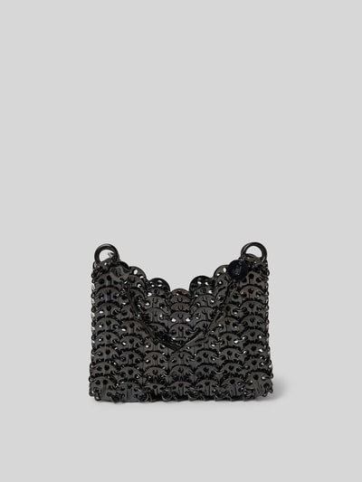 Rabanne Handtasche mit Paillettenbesatz Black 2