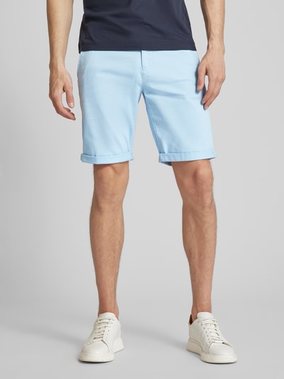 Tom Tailor Slim Fit Chinoshorts mit Eingrifftaschen Hellblau 4